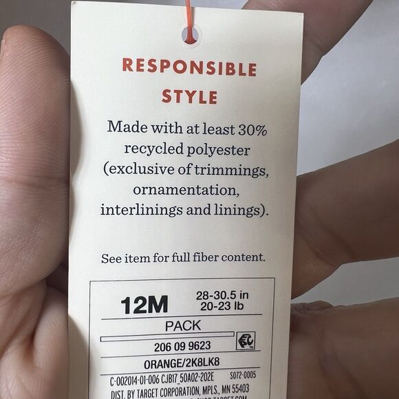 Infant Orange Pumpkin Halloween Bodysuit & Stripe Pants Set Newborn - Picture 11 of 11